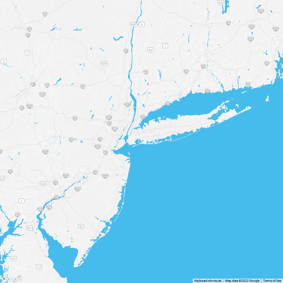 New York map